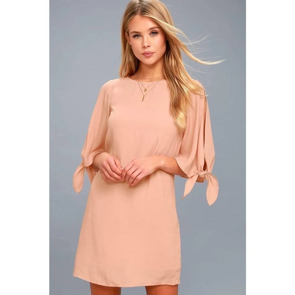 NWT Lulus “Unspoken Love Blush” dress Size Small
